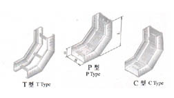 XQJ-LQJ-05AT、P、C型铝合金垂直下弯通,铝合金桥架