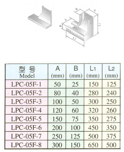 XQJ-LPC-05F型铝合金垂直右下弯通