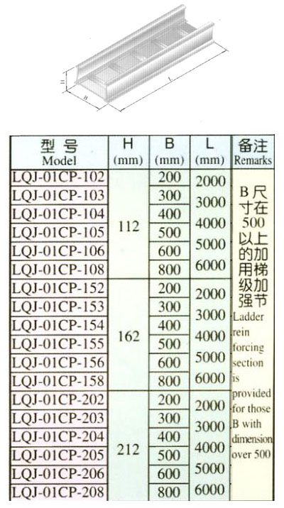 XQJ-LQJ-01CP型铝合金托盘桥架