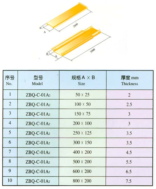 XQJ-ZBQ-01A阻燃槽式直通